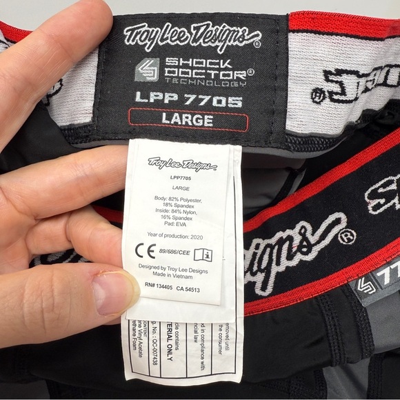 Troy Lee design LPP7705 Shock Doctor Tech protective moto pants - Picture 3 of 7